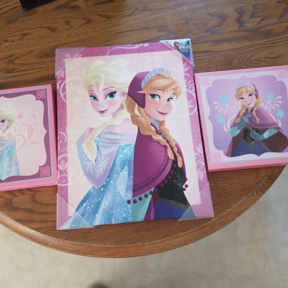 Canvas ana and elsa